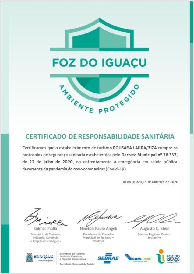 Pousada Laura / Ziza Foz do Iguaçu Zewnętrze zdjęcie